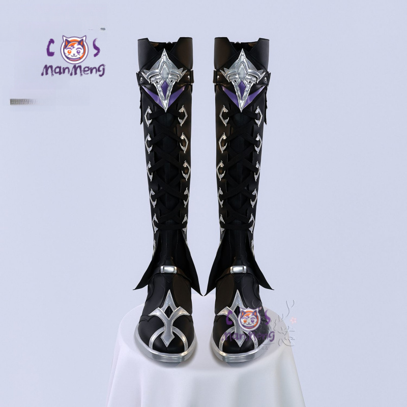 Fashion Men'S Boots - Kyryll Chudomirovich Flins 코스프레 Genshin Impact