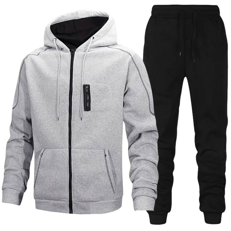 Men'S Fashion Clothing - 패션 남성 운동복 캐주얼 후드티 코트