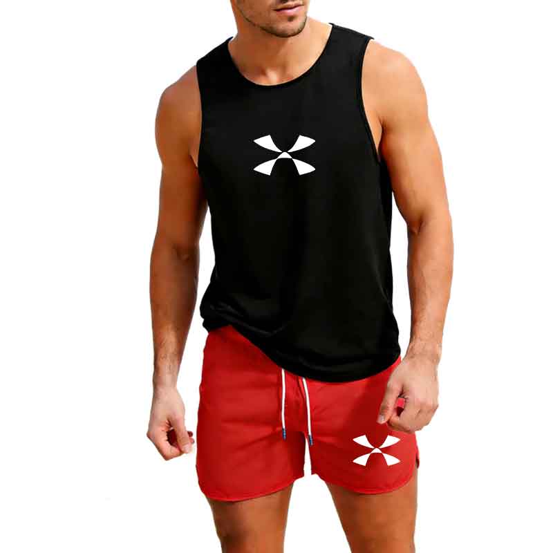 Mens Fashion Summer - 야외 조깅 스포츠웨어 남성 조끼 +