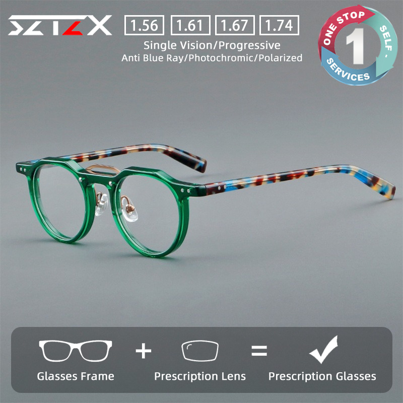 Mens Fashion Reading Glasses - SZTZX 빈티지 패션 캐주얼 스타일 처방