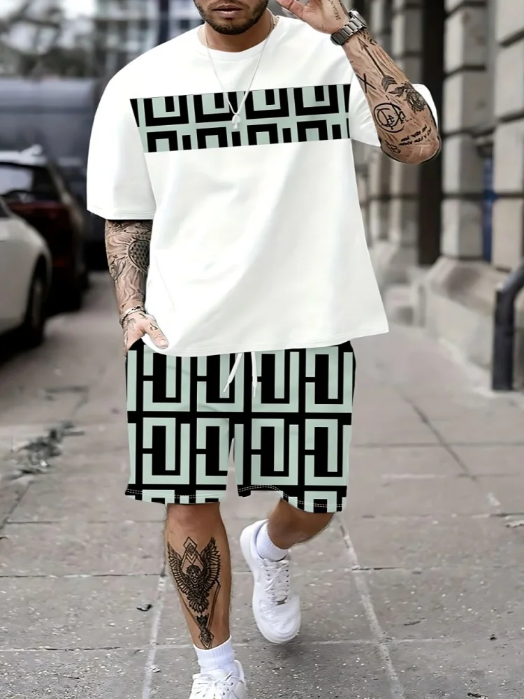 Men'S Fashion Clothing - 통기성이 좋고 캐주얼한 패션 3D 프린팅이