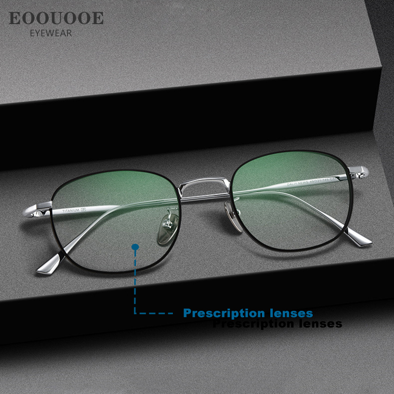 Mens Fashion Reading Glasses - 패션 남성 안경 순수 티타늄 광학