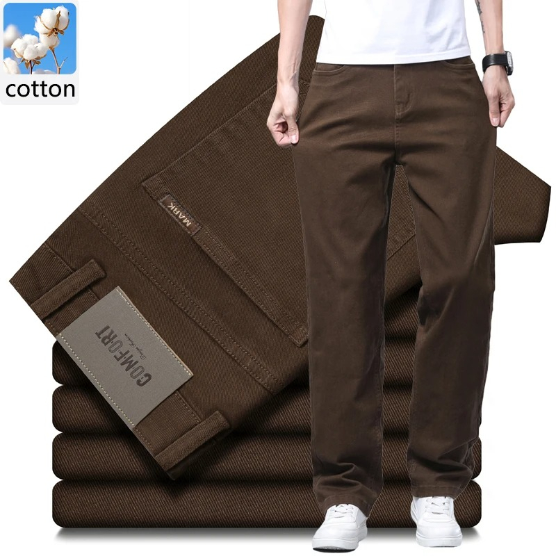 남성 스트레이트 레그 캐주얼 스트레치 코튼 팬츠 데일리 - Formal Trouser Stretch 리뷰 및 가격