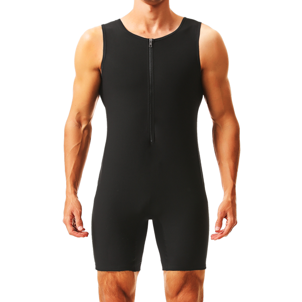 남성용 사우나 슈트 땀 열 트랩 운동 지방 연소 조끼  - Mens Fashion Vest 리뷰 및 가격