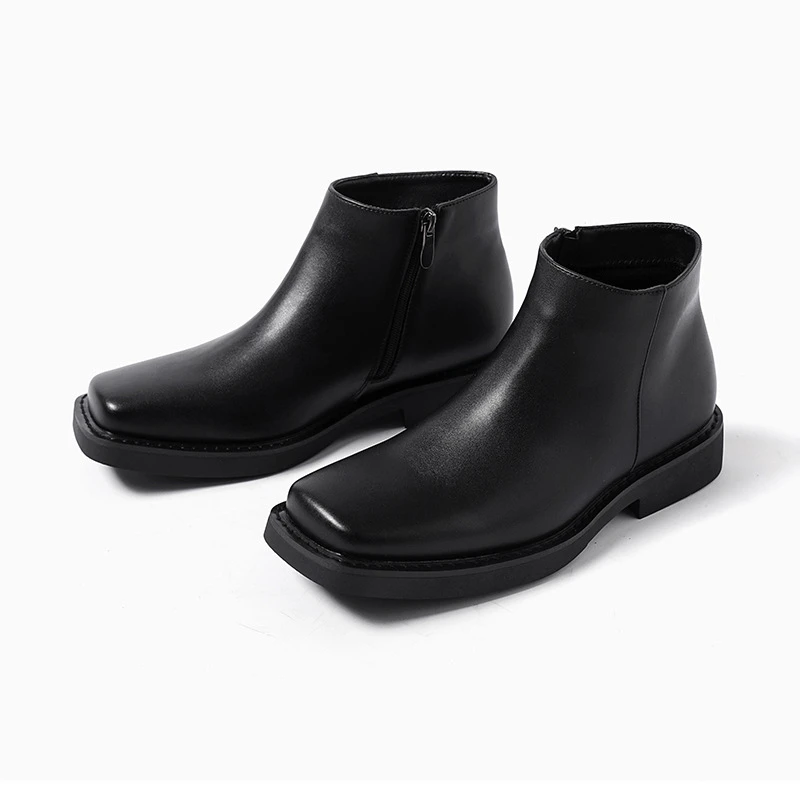 블랙 새로운 패션 남성 캐주얼 가죽 신발 가을 겨울 드 - Mens Fashion Dress Shoes 리뷰 및 가격