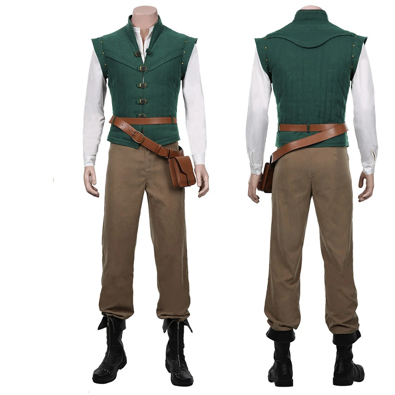 플린 라이더 코스프레 의상 그린 민소매 조끼 셔츠 벨트 - Mens Fashion Vest 리뷰 및 가격