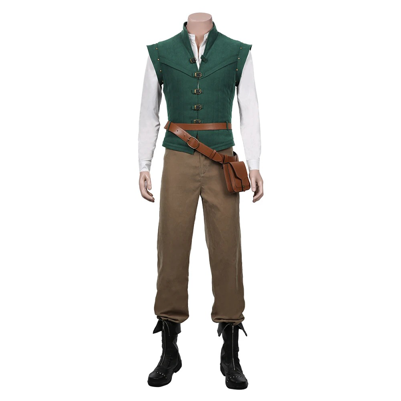 플린 라이더 코스프레 의상 그린 민소매 조끼 셔츠 벨트 - Mens Fashion Vest 리뷰 및 가격