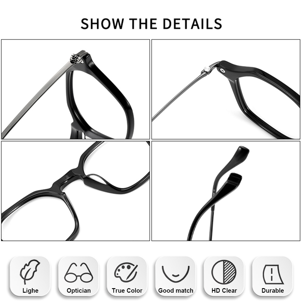 BLMUSA (S) 패션 남성 순수 티타늄 다각형 프레 - Mens Fashion Reading Glasses 리뷰 및 가격