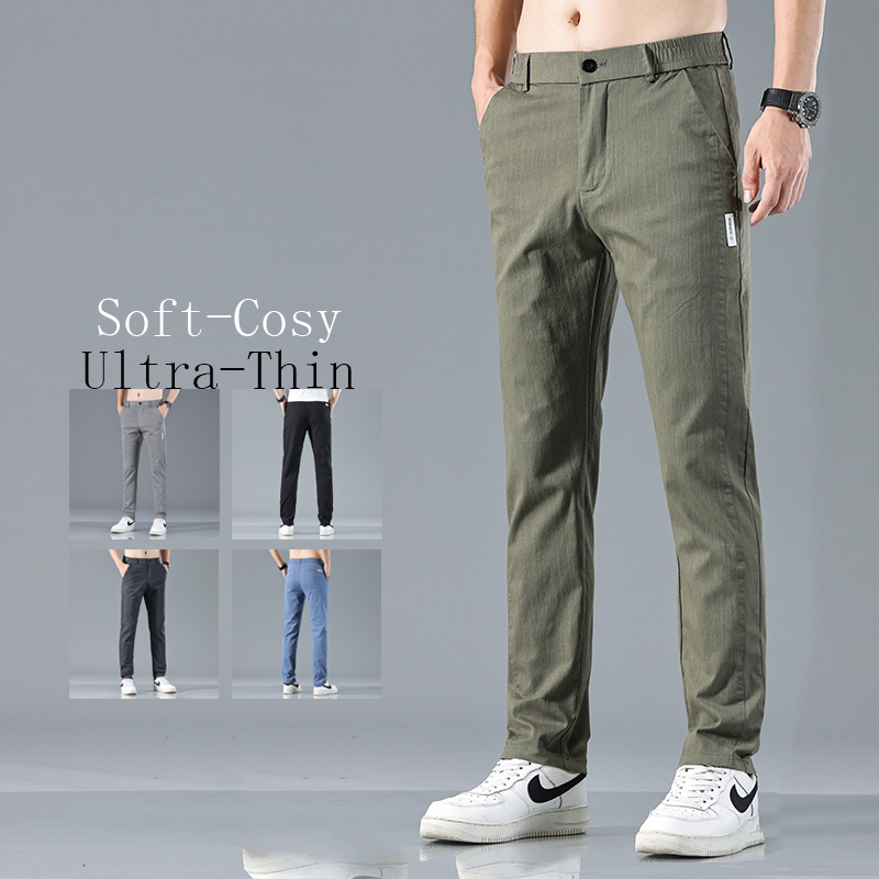 2026 남성용 신상 여름 스트레치 얇은 바지 비즈니스 - Formal Trouser Stretch 리뷰 및 가격