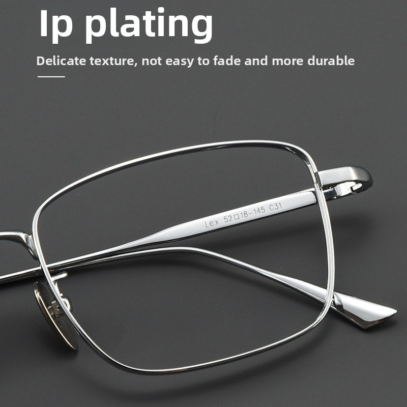 SZTZX 순수 티타늄 와이어 레트로 하프 프레임 안경 - Mens Fashion Reading Glasses 리뷰 및 가격