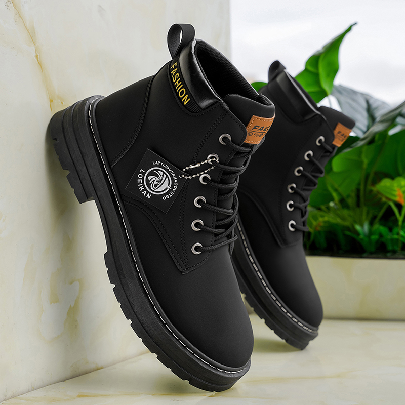 2025 남성용 신상 클래식 미드컷 부츠 - 두꺼운 밑 - Fashion Men'S Boots 리뷰 및 가격