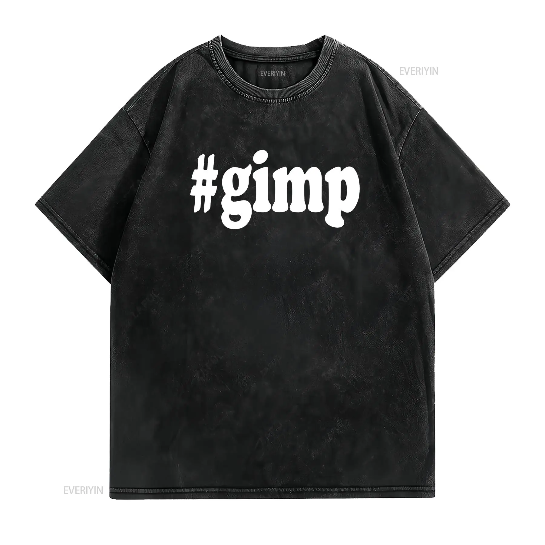 gimp 티셔츠 해시태그 웃긴 블랙 화이트 코튼 빈티지 - Mens Fashion Hashtags 리뷰 및 가격