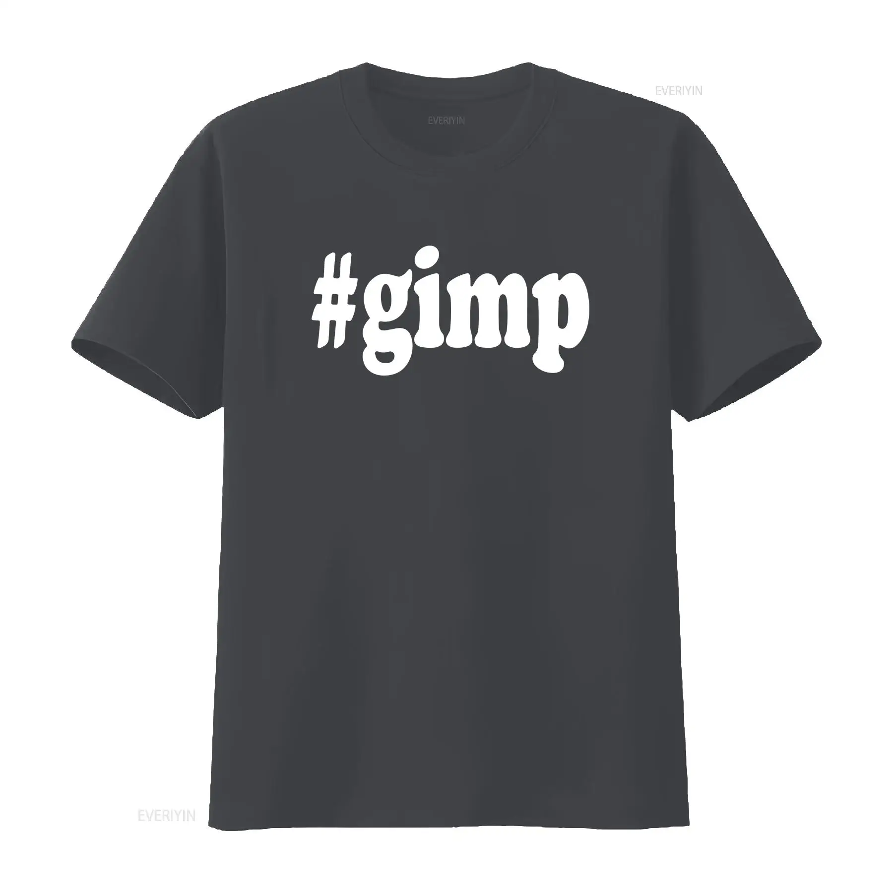 gimp 티셔츠 해시태그 웃긴 블랙 화이트 코튼 빈티지 - Mens Fashion Hashtags 리뷰 및 가격