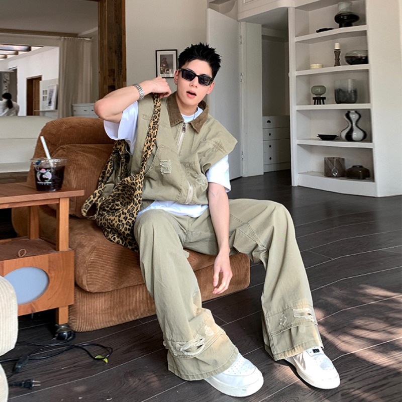 미국 패션 브랜드 레트로 데님 재킷 남성 여름 신상 실 - Mens Fashion Summer 리뷰 및 가격
