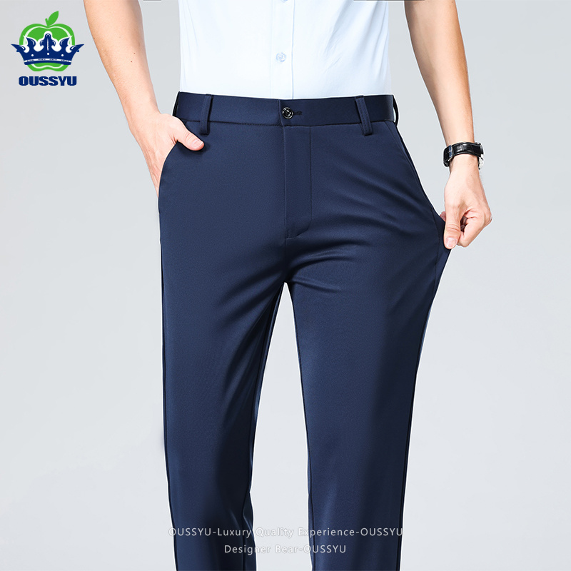여름용 얇은 남성 스트레치 수트 팬츠 비즈니스 슬림 스 - Formal Trouser Stretch 리뷰 및 가격