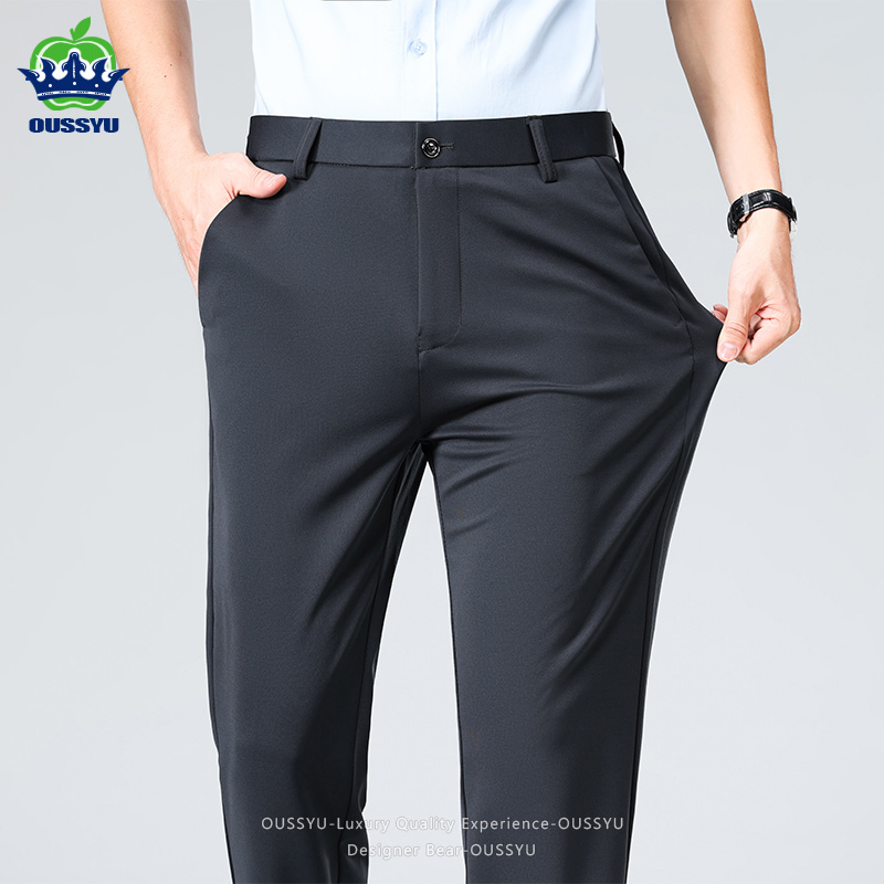 여름용 얇은 남성 스트레치 수트 팬츠 비즈니스 슬림 스 - Formal Trouser Stretch 리뷰 및 가격