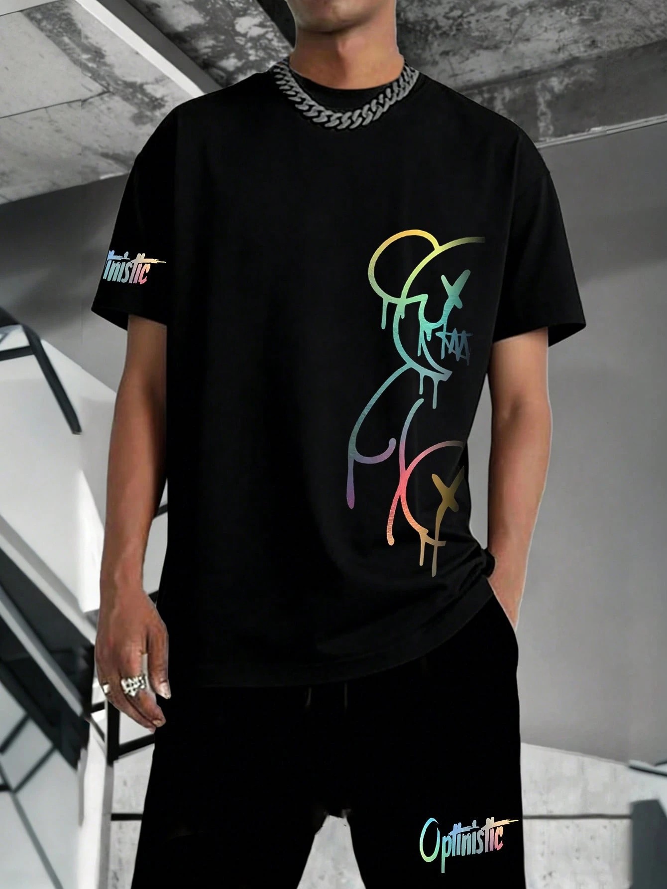 2026년 여름 남성용 곰 프린트 통기성 경량 캐주얼  - Men'S Fashion Clothing 리뷰 및 가격
