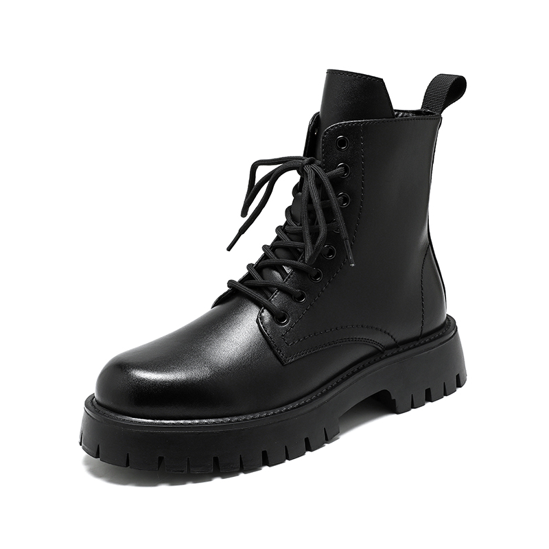 남성 럭셔리 패션 정품 가죽 부츠 블랙 화이트 브랜드  - Men'S Fashion Footwear 리뷰 및 가격