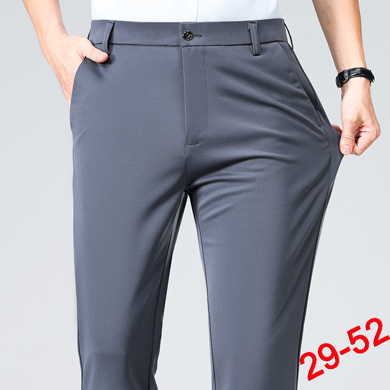 플러스 사이즈 바지 남성 비즈니스 정장 바지 스트레치  - Formal Trouser Stretch 리뷰 및 가격