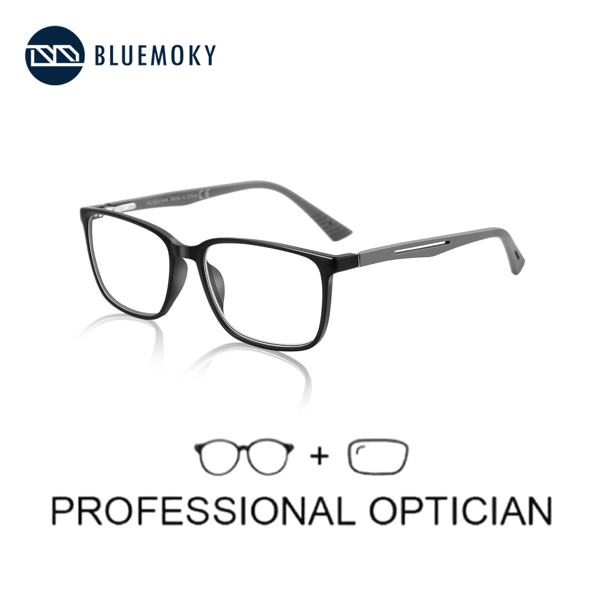 BLUEMOKY 직사각형 처방 안경 남성 여성 패션 안 - Mens Fashion Reading Glasses 리뷰 및 가격