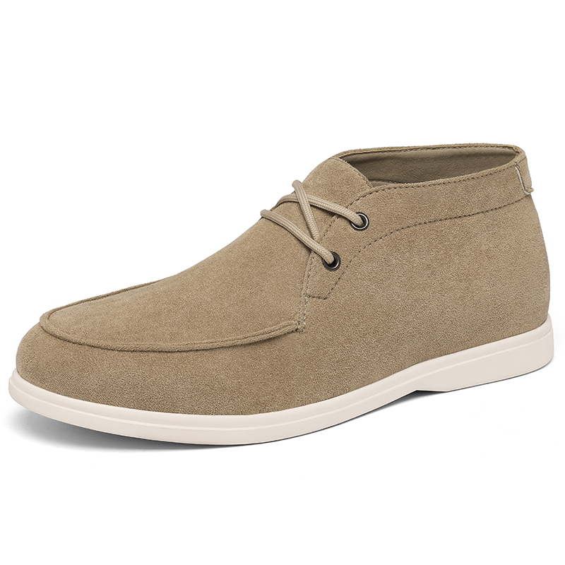 클래식 영국 스타일 스웨이드 가죽 처카 부츠 남성용,  - Fashion Men'S Boots 리뷰 및 가격
