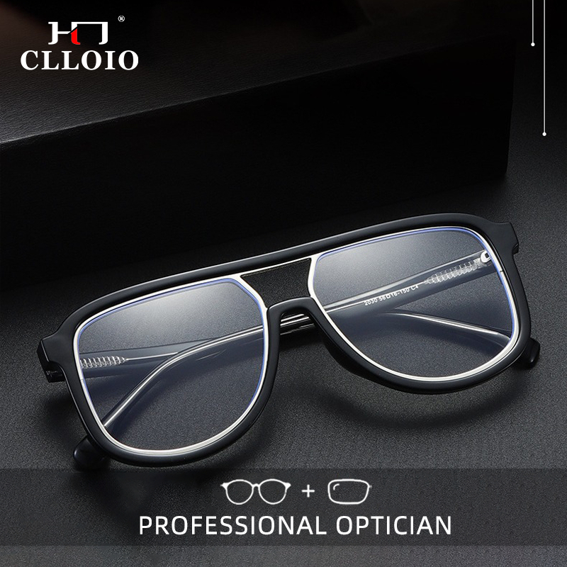 CLLOIO Square TR90 프레임 처방 안경 사 - Mens Fashion Reading Glasses 리뷰 및 가격