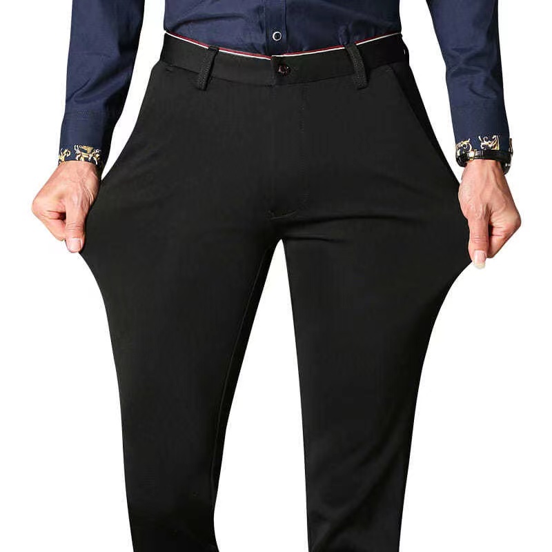 남성용 하이 스트레치 드레스 바지, 하이 웨이스트 탄성 - Formal Trouser Stretch 리뷰 및 가격