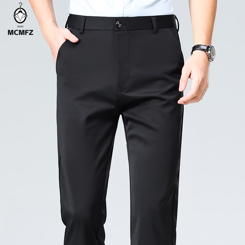 남성용 루즈핏 스트레이트 레그 4방향 스트레치 워크 팬 - Formal Trouser Stretch 리뷰 및 가격