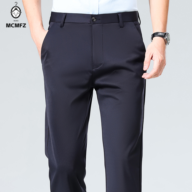 남성용 루즈핏 스트레이트 레그 4방향 스트레치 워크 팬 - Formal Trouser Stretch 리뷰 및 가격