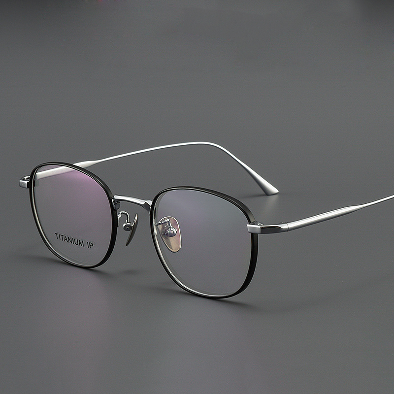 패션 남성 안경 순수 티타늄 광학 처방 처방 렌즈, 누 - Mens Fashion Reading Glasses 리뷰 및 가격