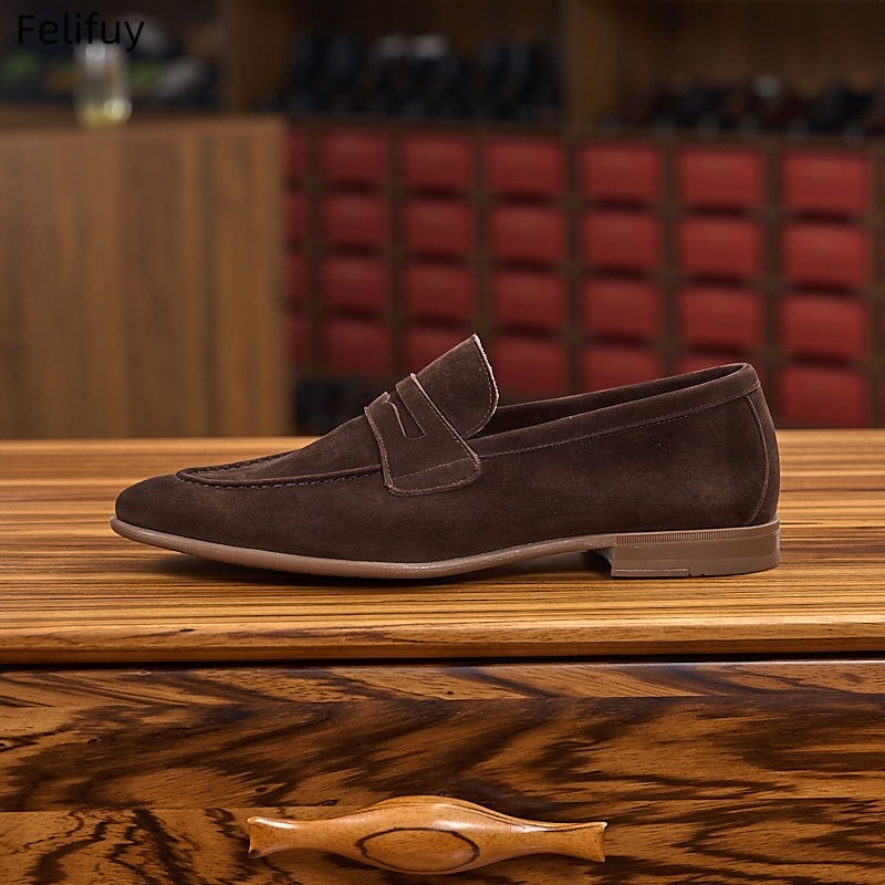 남성용 편안한 경량 캐주얼 로퍼 신발 정품 가죽 드레스 - Mens Fashion Dress Shoes 리뷰 및 가격