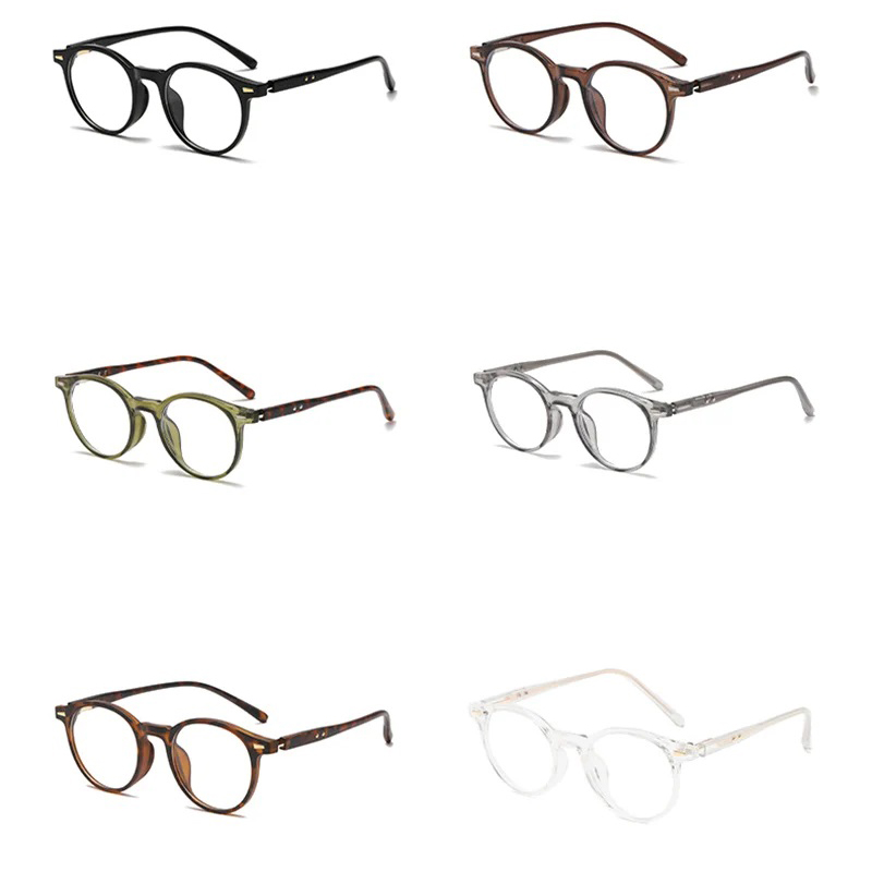 SHAUNA 레트로 리벳 라운드 펑크 TR90 여성 처 - Mens Fashion Reading Glasses 리뷰 및 가격